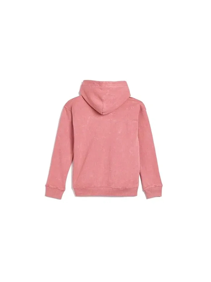 Худи Sunfaded Pullover Hoodie abercrombie kids — изображение 2 из 3, розовый