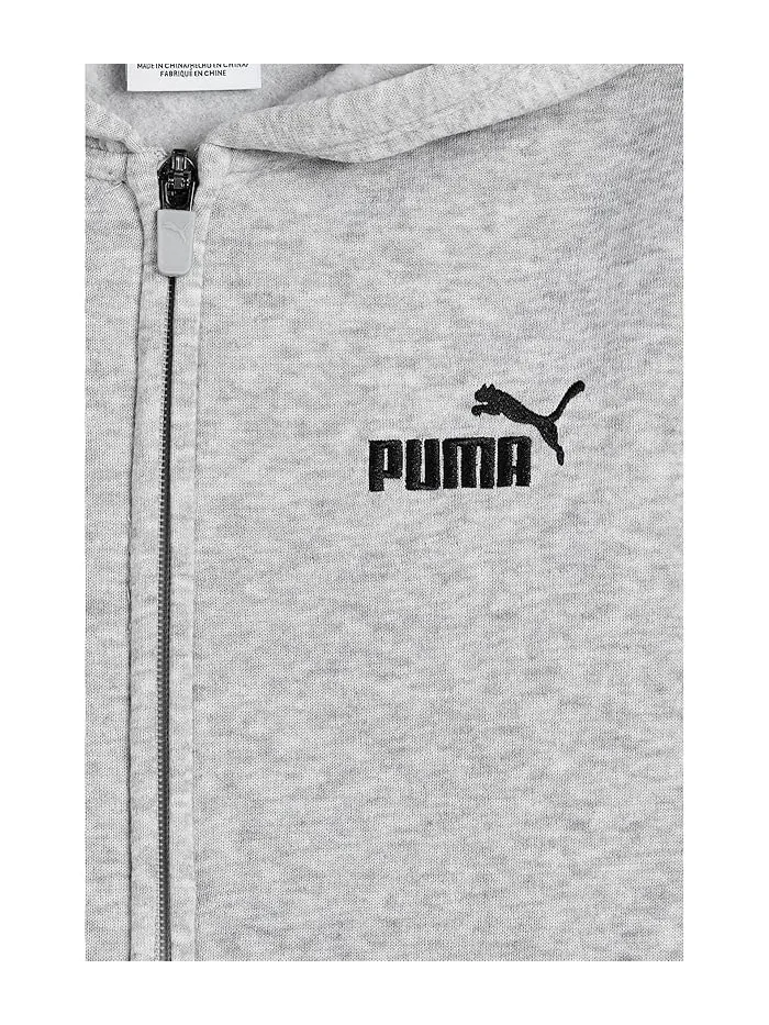 Худи на молнии Essential Basics флис PUMA Kids — изображение 3 из 3, черный