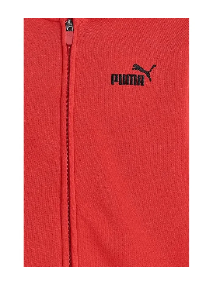Худи на молнии Essential Basics PUMA Kids — изображение 3 из 3, красный