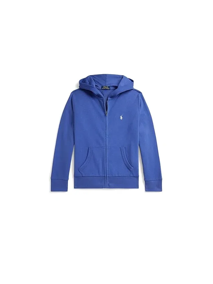 Худи на молнии French Terry с логотипом Polo Ralph Lauren Kids, Liberty