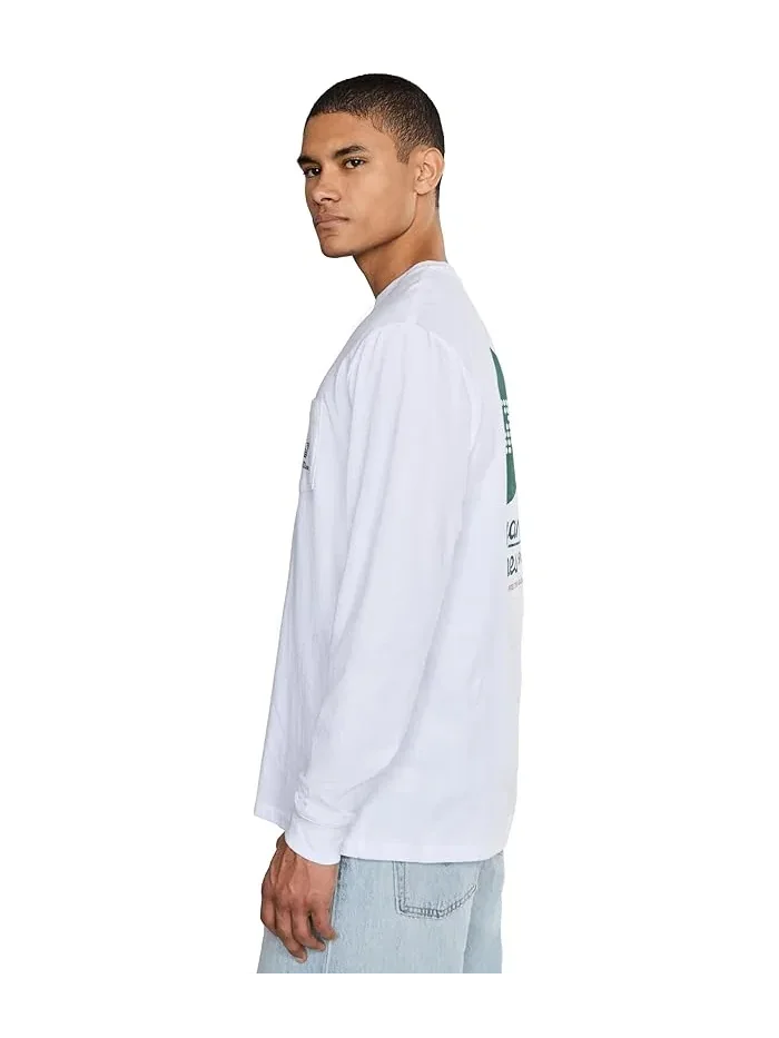 Лонгслив Golf Ball Whale Long Sleeve Tee Vineyard Vines — изображение 3 из 5, белый