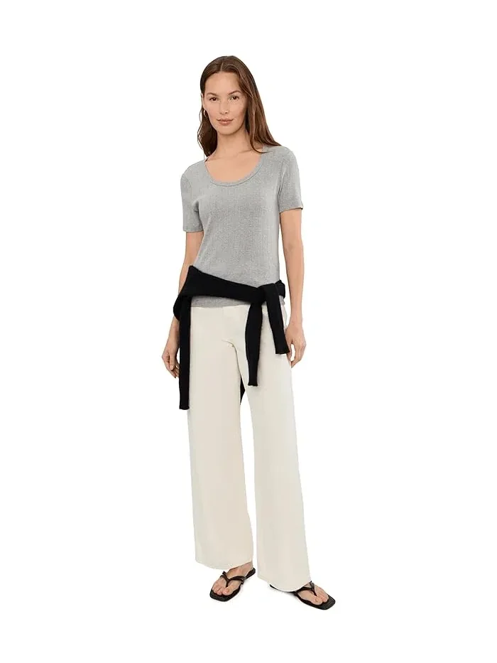 Футболка Cecile Crew Neck Tee Michael Stars — изображение 2 из 5, серый