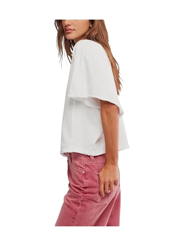 Футболка Free People модель Next Level Tee — изображение 3 из 5, слоновая кость