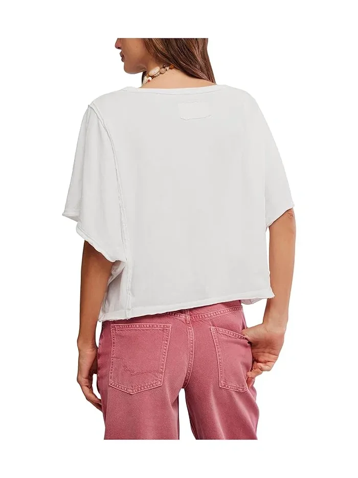 Футболка Free People модель Next Level Tee — изображение 4 из 5, слоновая кость