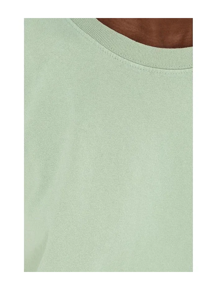 Футболка Relaxed Fit Free People — изображение 5 из 5, зеленый