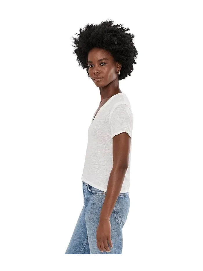 Футболка Free People We The Free Take 2 Tee — изображение 3 из 5, слоновая кость