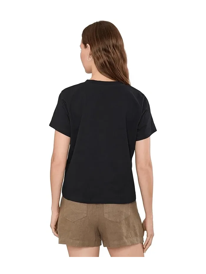 Футболка с кружевной шнуровкой Lace-Up Timeless Tee Sanctuary — изображение 4 из 5, оранжевый