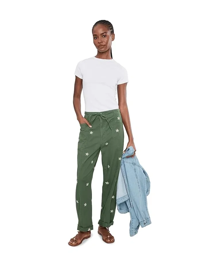 Футболка хлопковая Ribbed Short Sleeve Crew Neck Tee with Center Back Madewell — изображение 2 из 5, белый