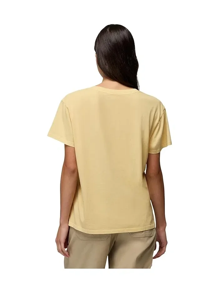 Футболка Everyday V-neck Prana — изображение 3 из 4, ваниль