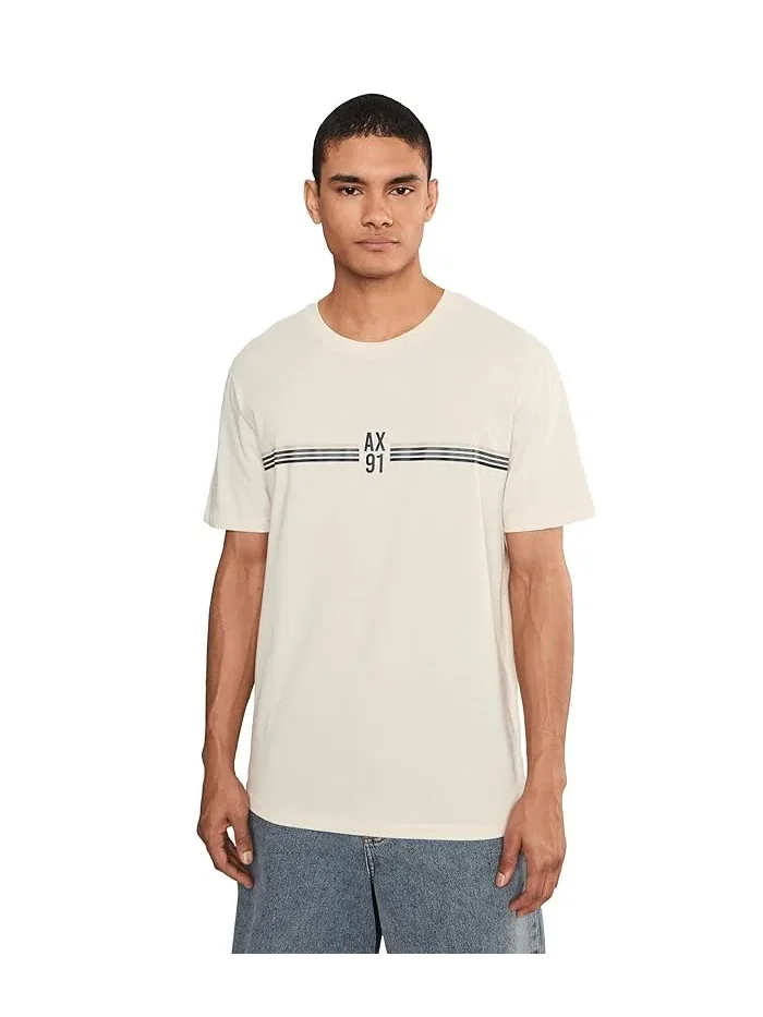 Футболка с логотипом 91 Armani Exchange