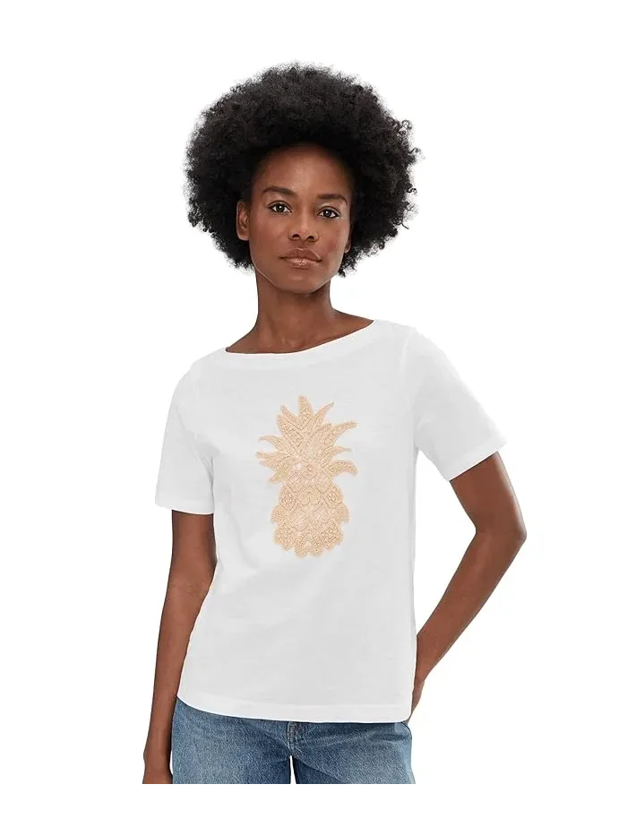 Футболка с вязаным ананасом Lux Tee Tommy Bahama