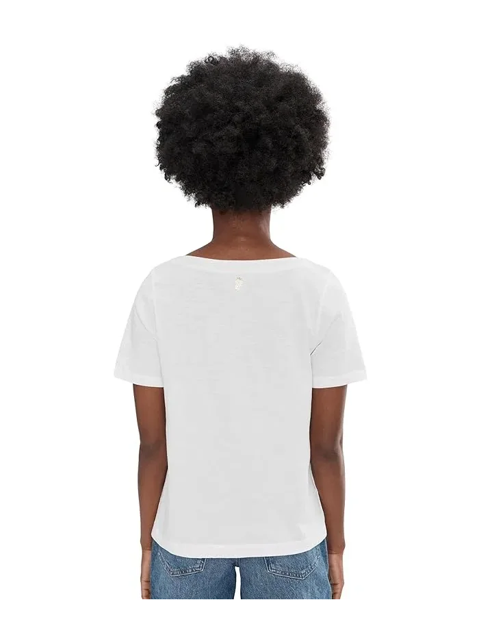 Футболка с вязаным ананасом Lux Tee Tommy Bahama — изображение 4 из 5, берег