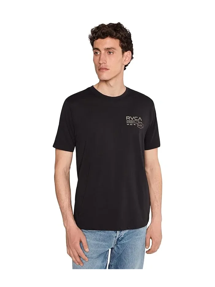Футболка с коротким рукавом Hex Over RVCA