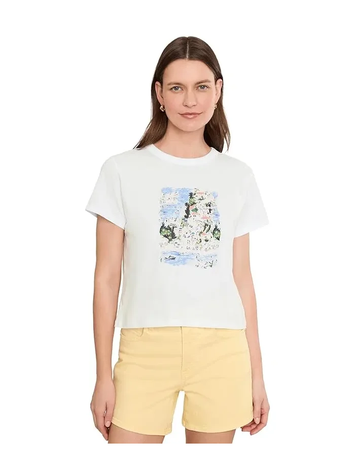 Футболка с принтом Coastal Print Tee Lilla P