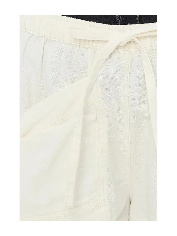 Шорты с карманами Good Fortune Free People — изображение 5 из 5, белый