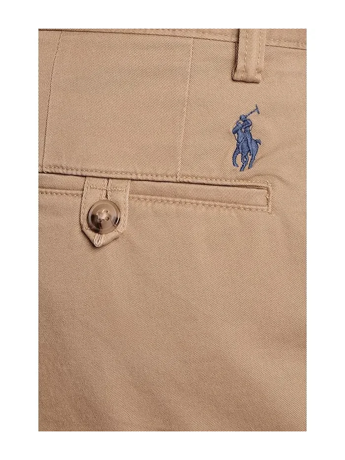 Шорты классические со стразами Polo Ralph Lauren — изображение 5 из 5, хаки