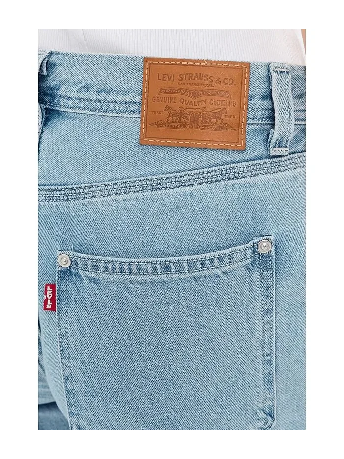 Шорты утилитарные свободные Baggy Dad Utility Shorts Levi's Premium — изображение 5 из 5, джинсовый синий