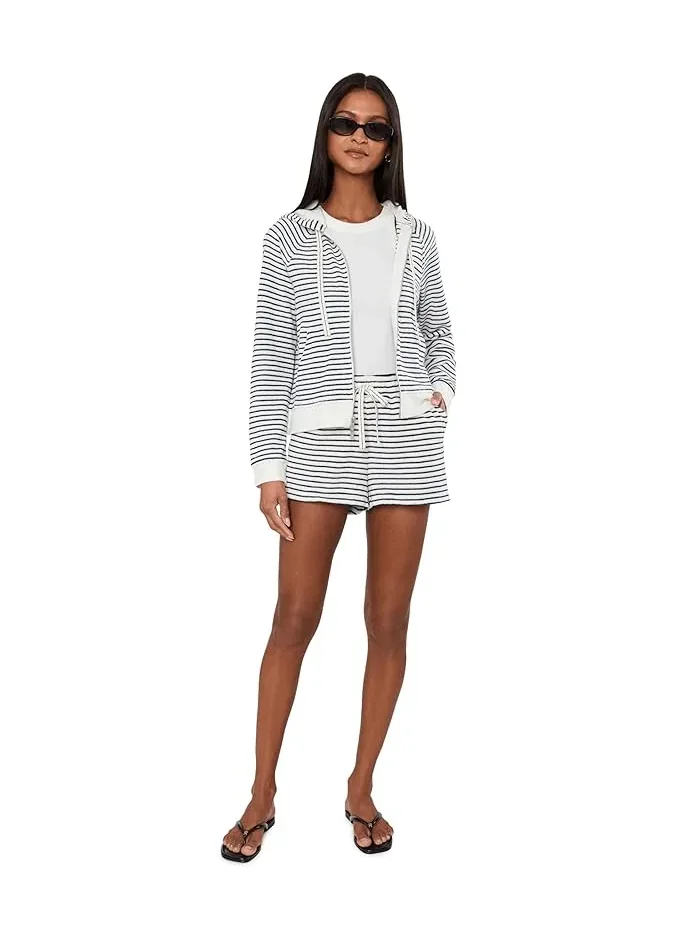 Шорты из махровой ткани Suncoast Loop Terry Stripe Tommy Bahama — изображение 2 из 5, кокос