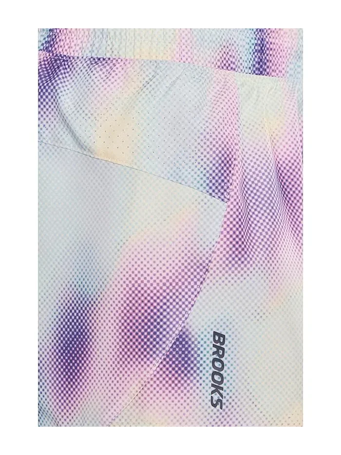 Шорты Brooks Dash Shorts Printed — изображение 5 из 5, синий