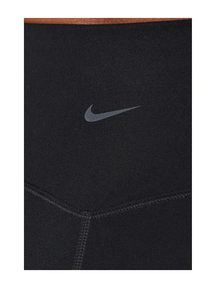 Леггинсы с завышенной талией Zenvy Gentle-Support Nike — изображение 5 из 5, черный/серый