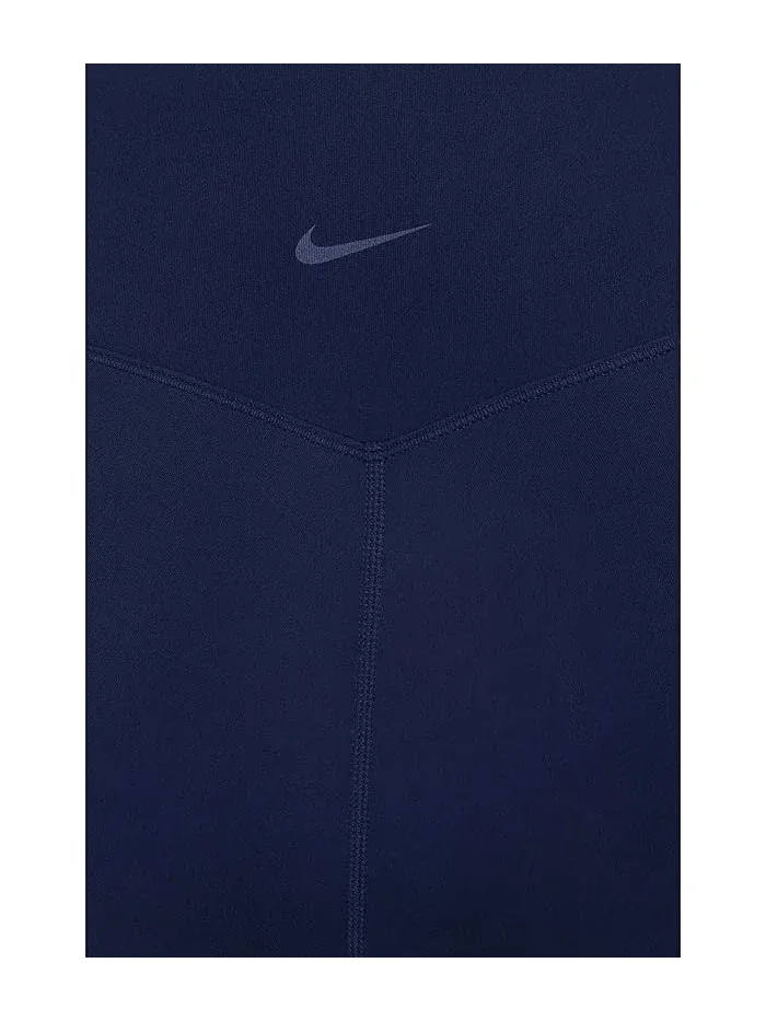 Легинсы с высокой талией Zenvy Gentle-Support Nike — изображение 5 из 5, темно-синий/белый