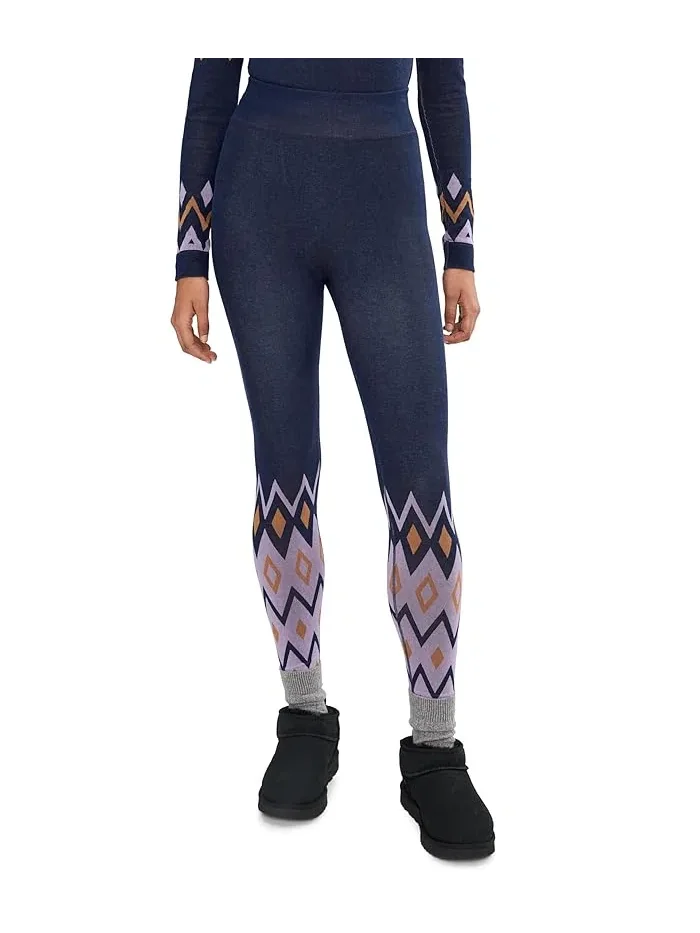 Леггинсы базовые Modal Jacquard Sweaty Betty — фиолетовый