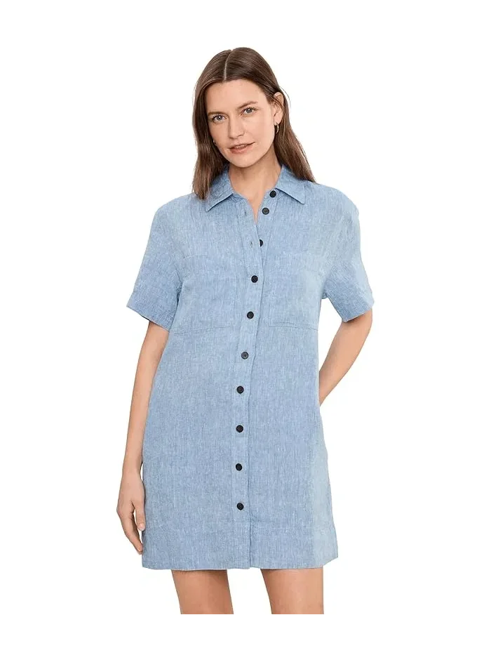 Платье-рубашка мини Relaxed из льна Madewell