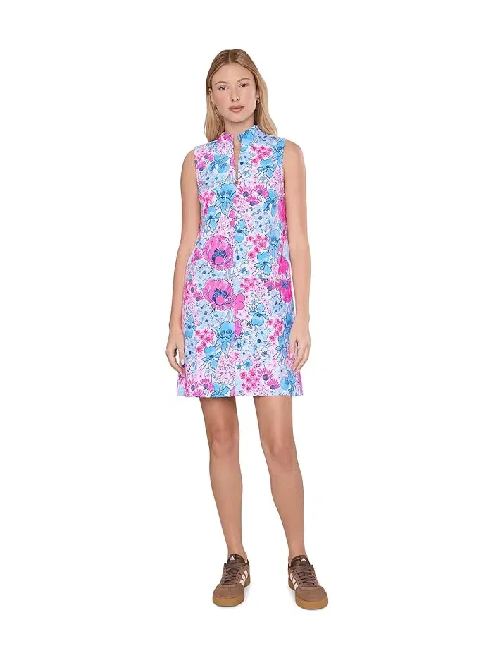 Платье с принтом без рукавов Sleeveless Rosee Dress Lilly Pulitzer — изображение 2 из 5, белый