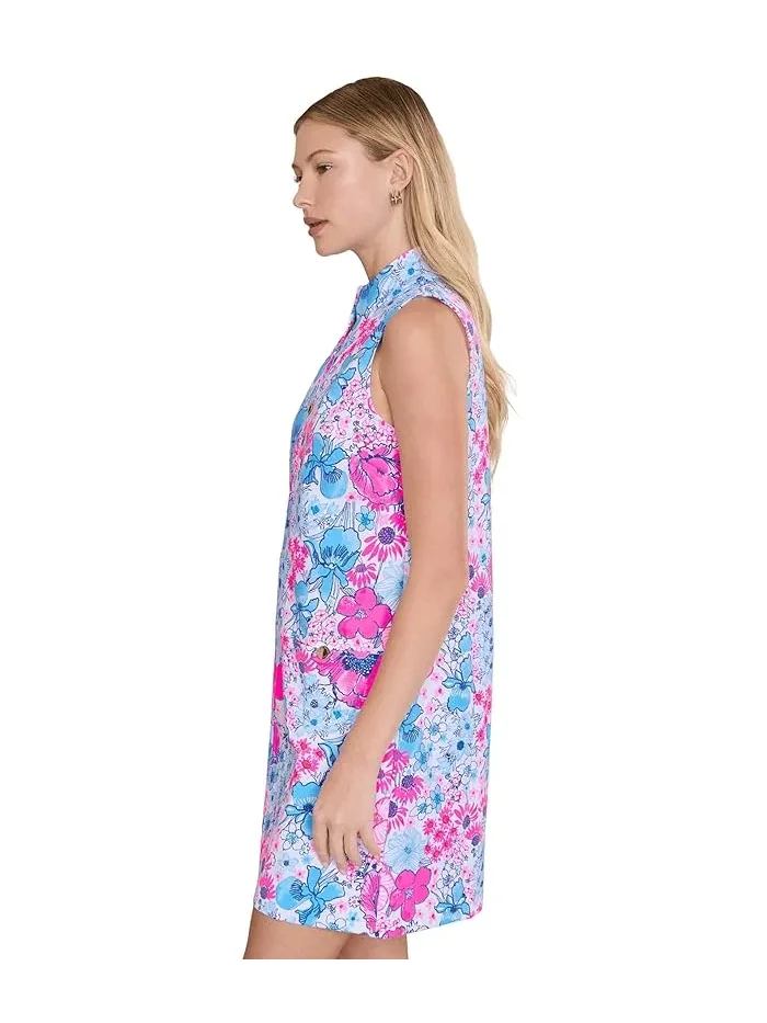 Платье с принтом без рукавов Sleeveless Rosee Dress Lilly Pulitzer — изображение 3 из 5, белый