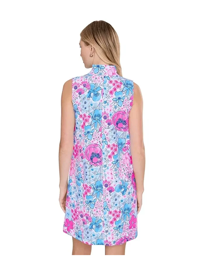 Платье с принтом без рукавов Sleeveless Rosee Dress Lilly Pulitzer — изображение 4 из 5, белый