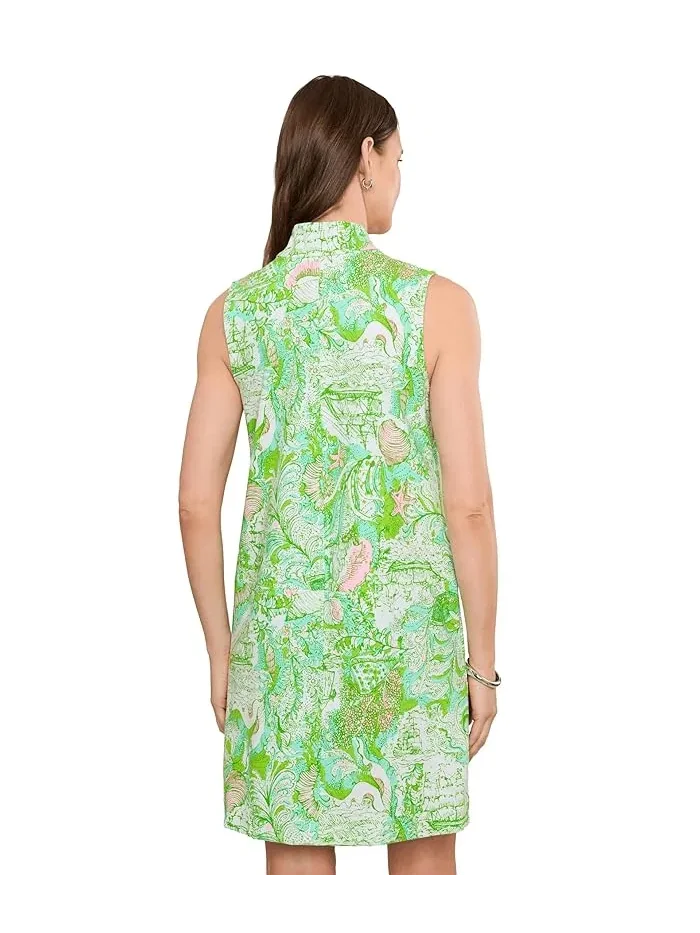 Платье с принтом Sleeveless Rosee Lilly Pulitzer — изображение 4 из 5, белый