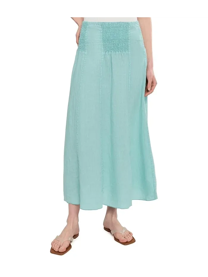 Юбка с рюшами Blake Skirt XCVI — голубой