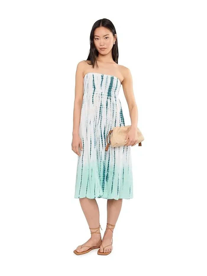 Юбка с защипами Blake Skirt XCVI — изображение 2 из 5, коричневый