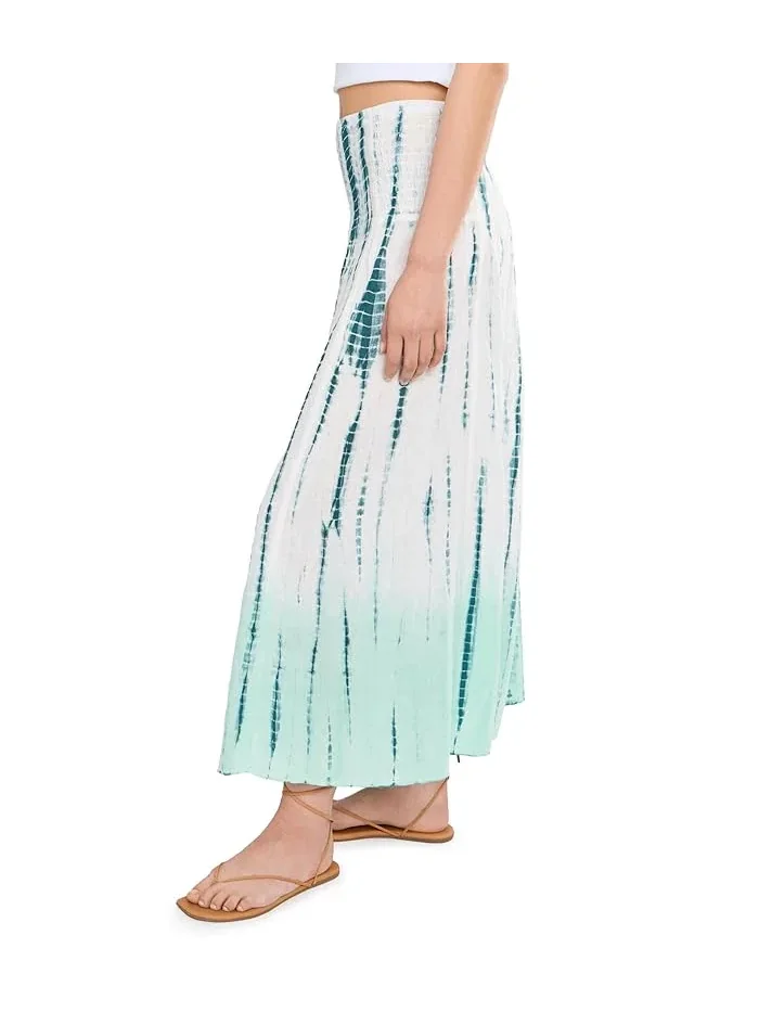 Юбка с защипами Blake Skirt XCVI — изображение 3 из 5, коричневый