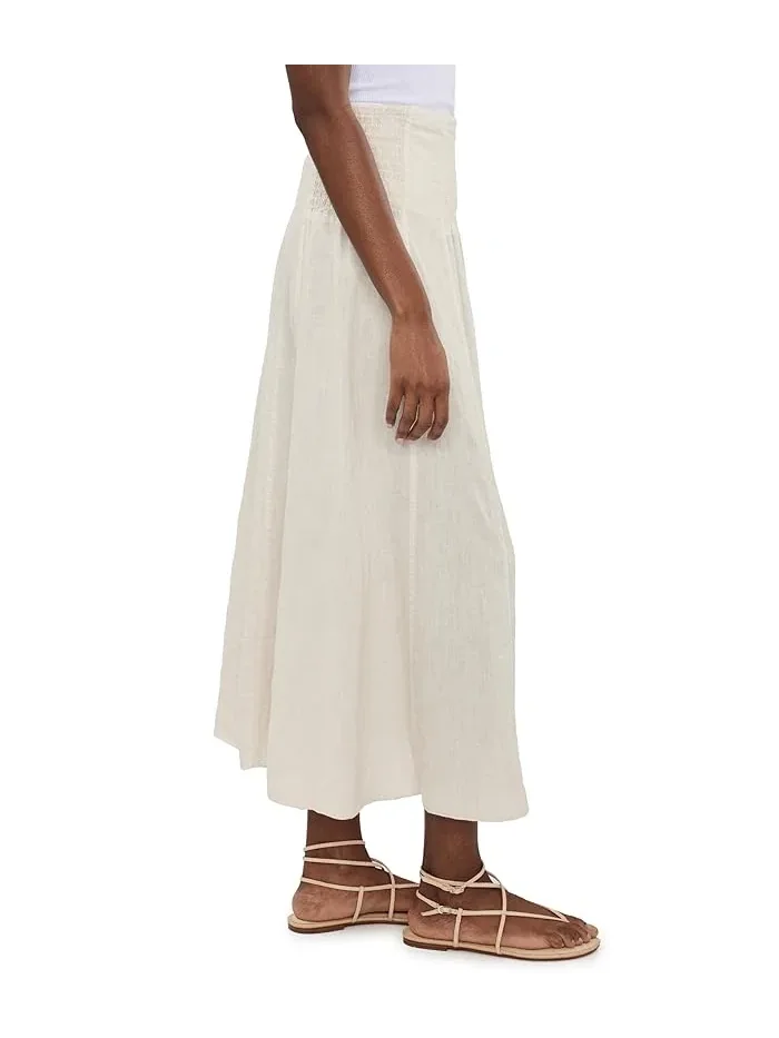 Юбка с рюшами Blake Skirt XCVI — изображение 3 из 5, серебристый