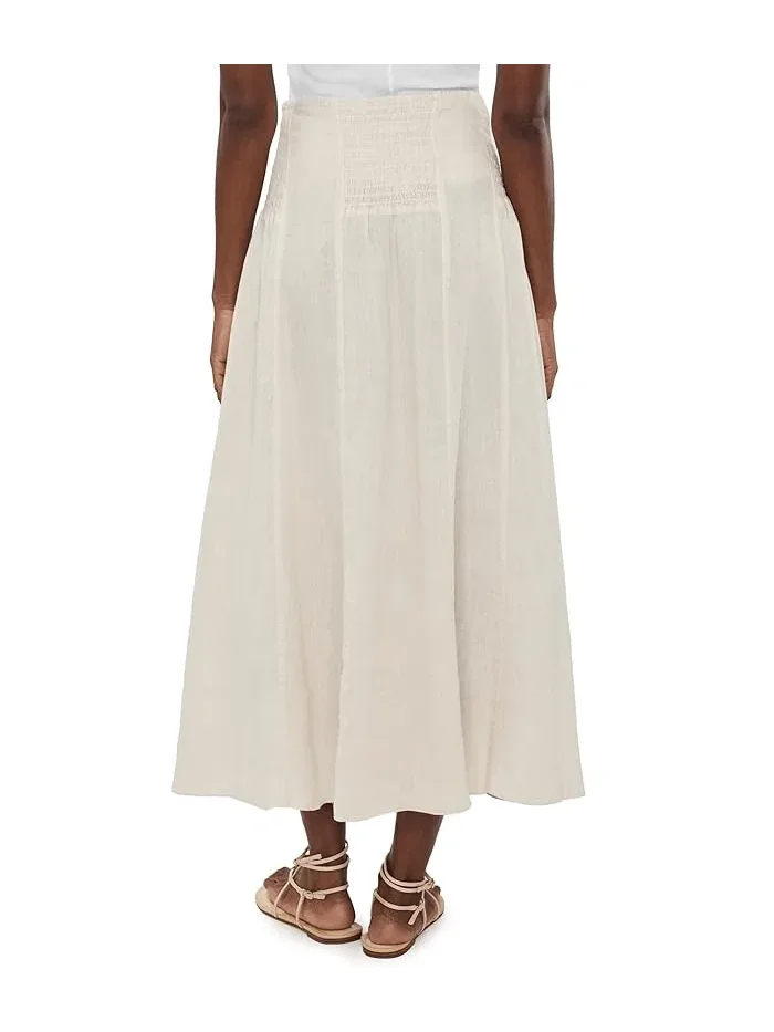 Юбка с рюшами Blake Skirt XCVI — изображение 4 из 5, серебристый