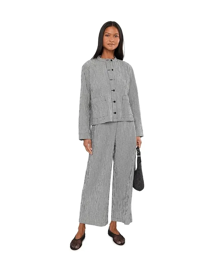 Платье миди из льна Eileen Fisher — изображение 6 из 9, нил