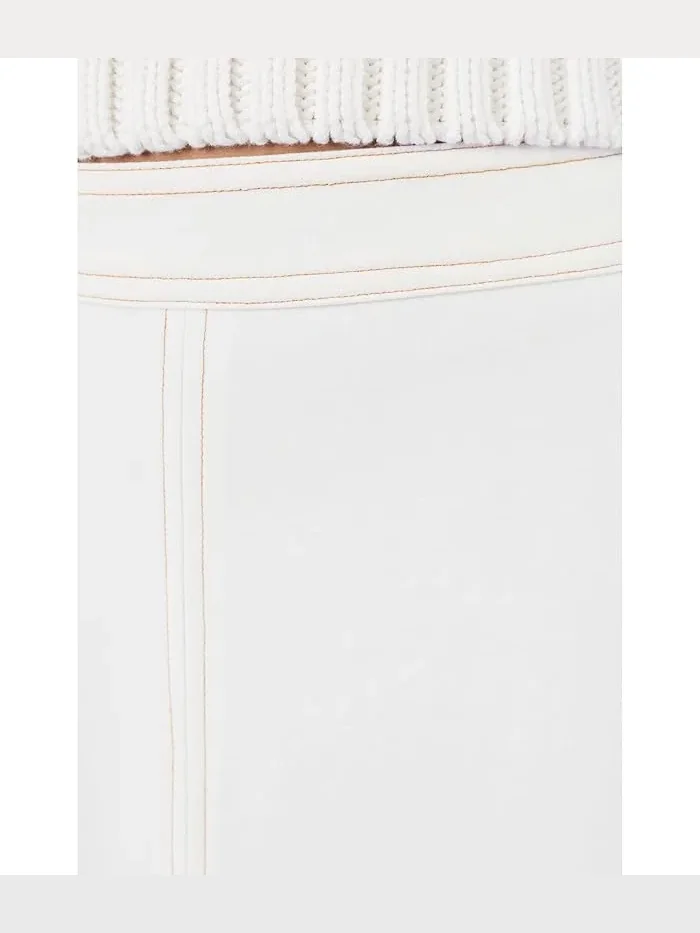 Юбка A-line макси Vince Camuto — изображение 5 из 5, слоновая кость