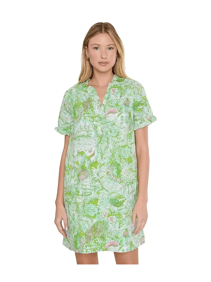 Платье с рюшами Scarlette Lilly Pulitzer