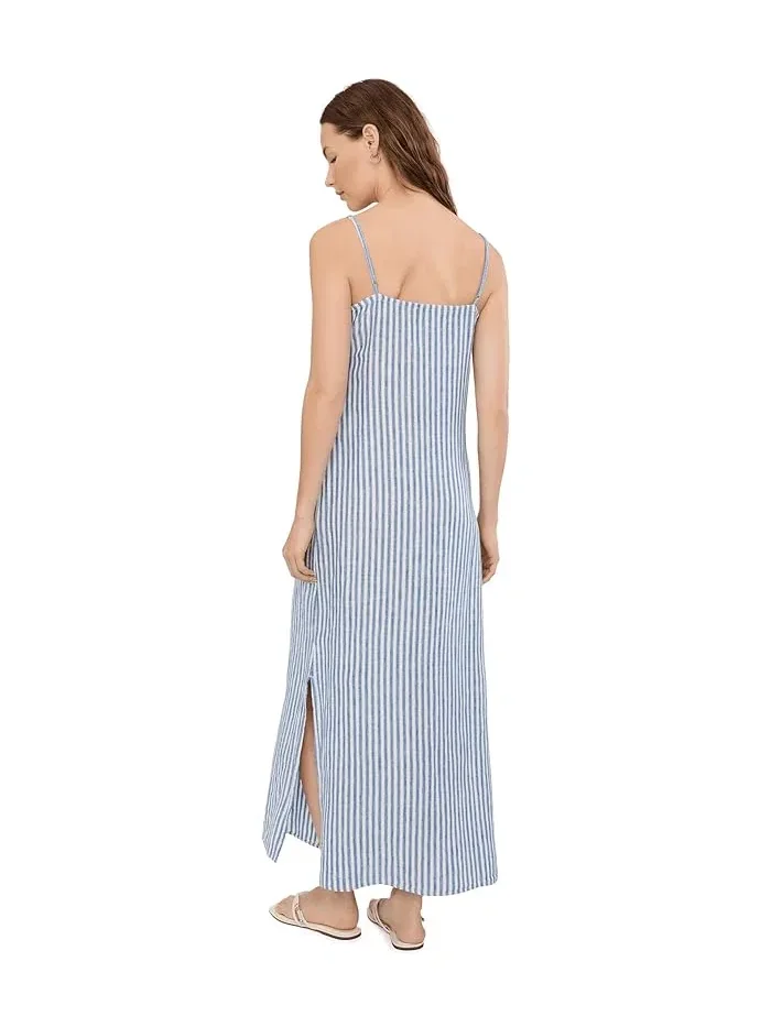 Платье-макси Sienna Sundress Faherty — изображение 4 из 5, океанский