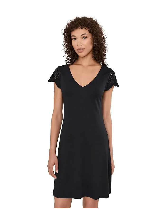Платье короткое с кружевными рукавами Darcy Tommy Bahama