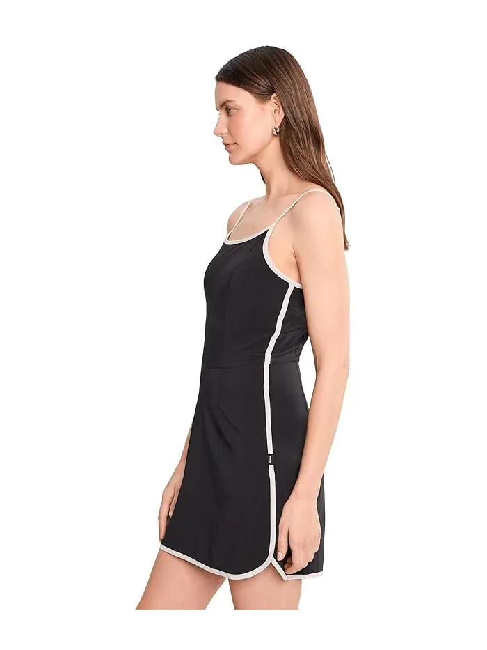 Платье с воланами Railay Scallop Dress Prana — изображение 3 из 5, черный