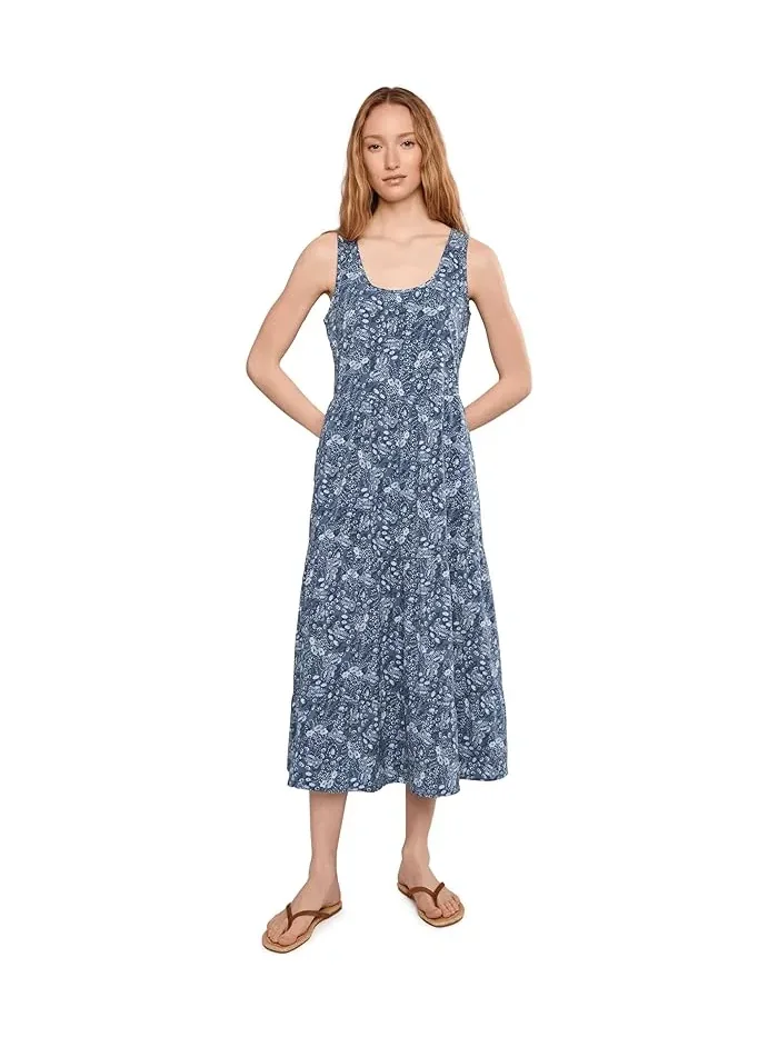 Платье миди Sunkissed Sunsana Toad&Co, Canal Print