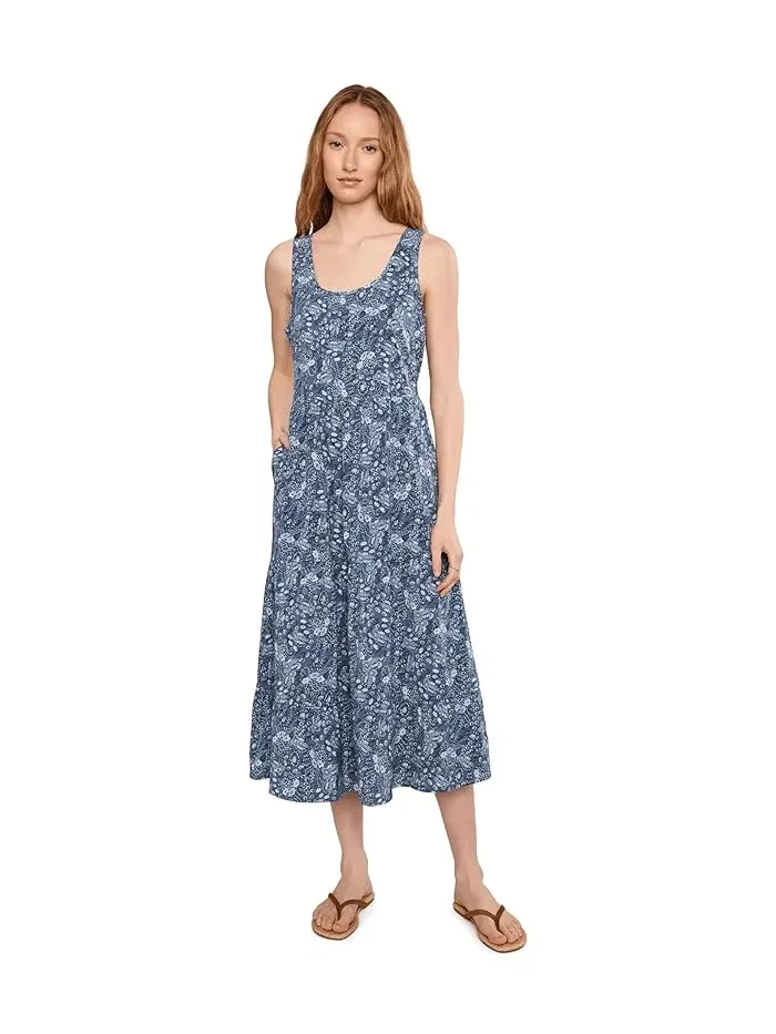 Платье миди Sunkissed Sunsana Toad&Co, Canal Print — изображение 2 из 5, принт канала