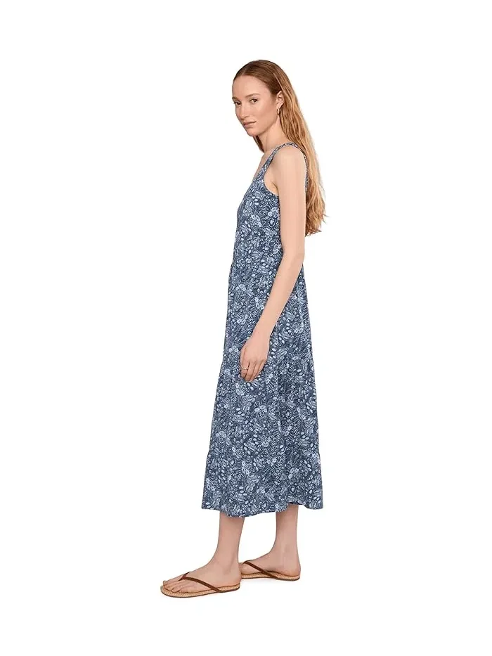 Платье миди Sunkissed Sunsana Toad&Co, Canal Print — изображение 3 из 5, принт канала