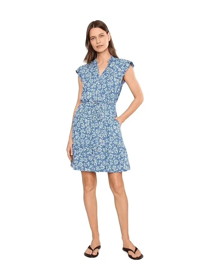 Платье короткое с воланами Bahia Blooms Tommy Bahama
