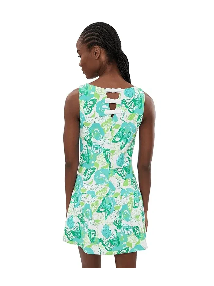 Платье активное Nadeera UPF Lilly Pulitzer — изображение 4 из 5, белый розовый
