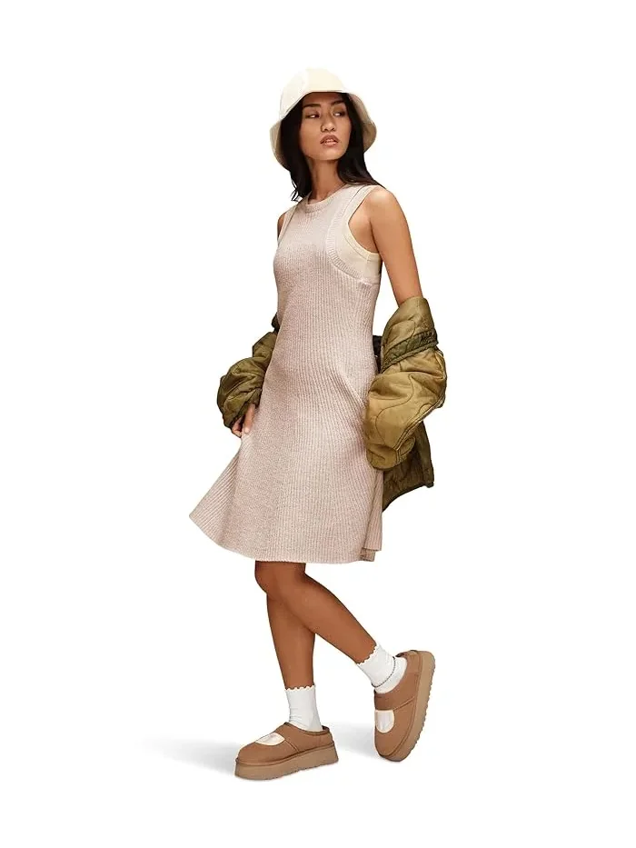 Платье мини UGG Adela Dress Lite — изображение 2 из 3, бежевый