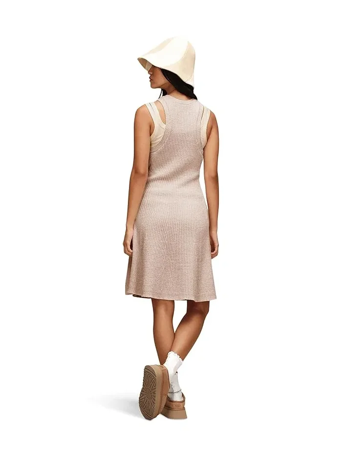 Платье мини UGG Adela Dress Lite — изображение 3 из 3, бежевый