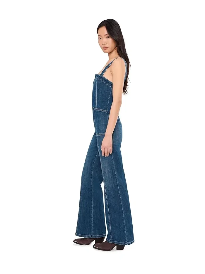 Комбинезон джинсовый Suns Out Free People, Erica — изображение 3 из 5, фиолетовый